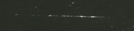 Unprocessed fireball image