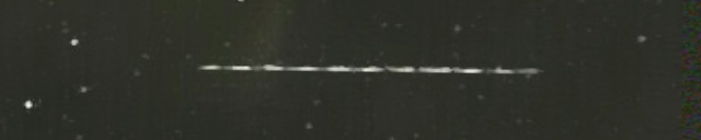 Unprocessed fireball image