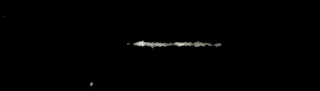 Processed fireball image