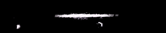 Processed fireball image