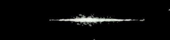 Processed fireball image