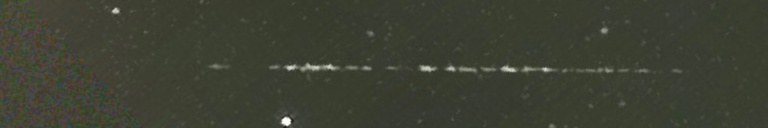 Unprocessed fireball image