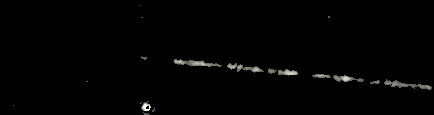 Processed fireball image