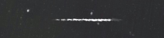 Unprocessed fireball image