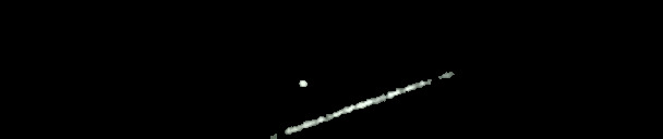 Processed fireball image