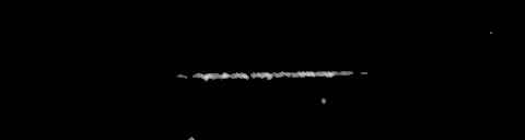 Processed fireball image