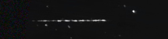 Unprocessed fireball image