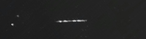 Unprocessed fireball image