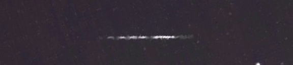 Unprocessed fireball image