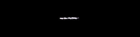 Processed fireball image