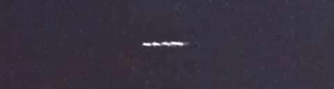 Unprocessed fireball image