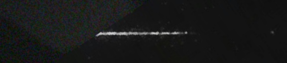 Unprocessed fireball image