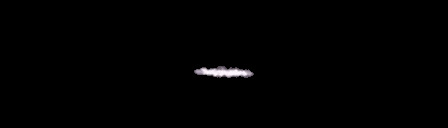Processed fireball image