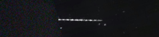 Unprocessed fireball image