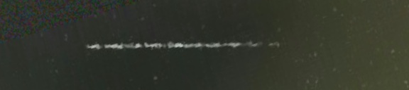 Unprocessed fireball image