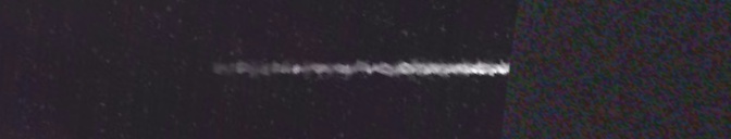 Unprocessed fireball image