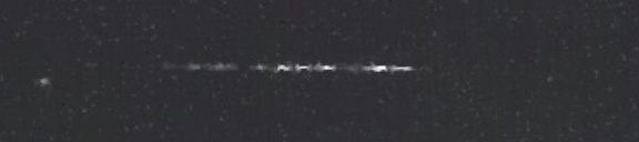 Unprocessed fireball image