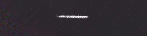 Unprocessed fireball image