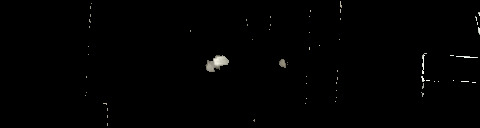 Processed fireball image