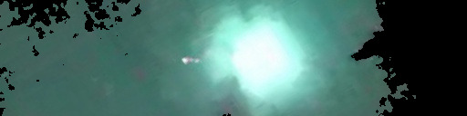 Processed fireball image