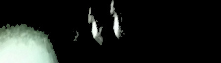 Processed fireball image