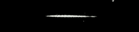 Processed fireball image