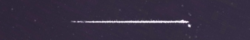 Unprocessed fireball image