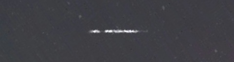 Unprocessed fireball image
