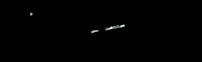 Processed fireball image