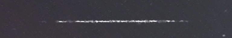 Unprocessed fireball image