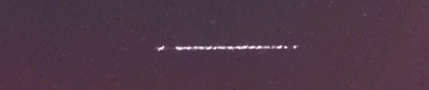 Unprocessed fireball image