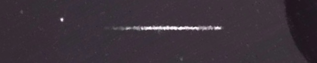 Unprocessed fireball image