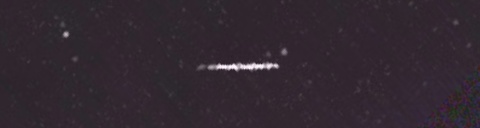 Unprocessed fireball image