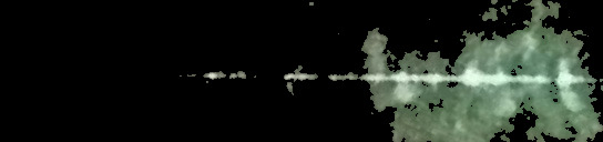 Processed fireball image