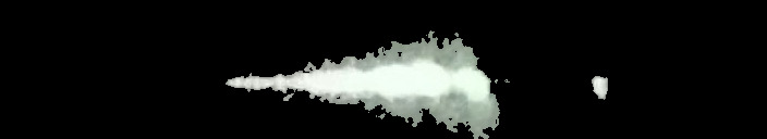 Processed fireball image