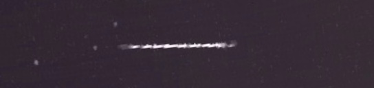 Unprocessed fireball image