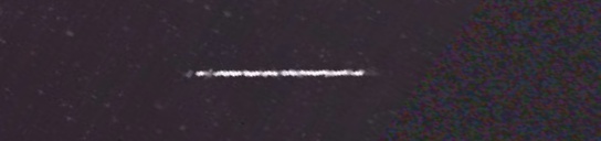 Unprocessed fireball image