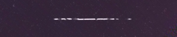 Unprocessed fireball image