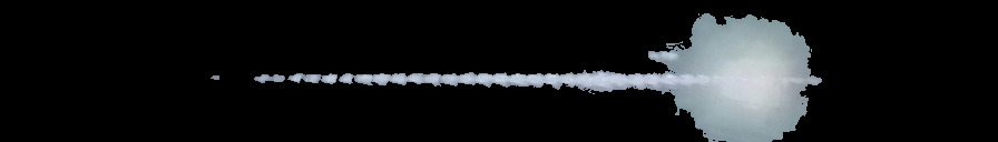 Processed fireball image