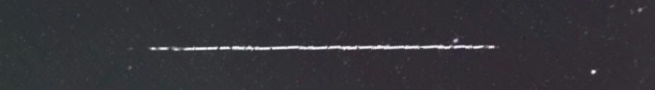 Unprocessed fireball image