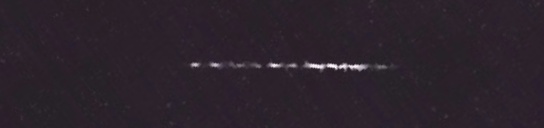 Unprocessed fireball image