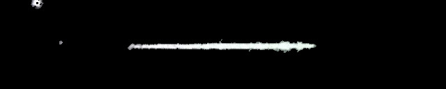 Processed fireball image