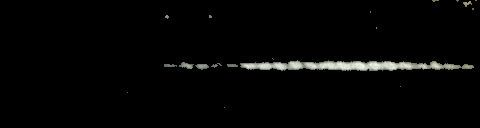 Processed fireball image