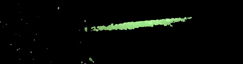 Processed fireball image