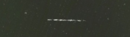 Unprocessed fireball image