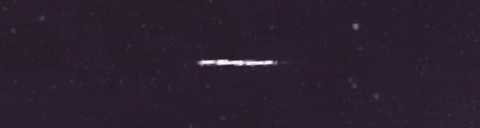 Unprocessed fireball image