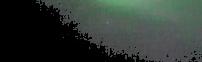 Processed fireball image