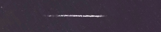 Unprocessed fireball image