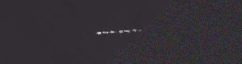 Unprocessed fireball image