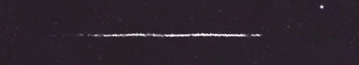 Unprocessed fireball image
